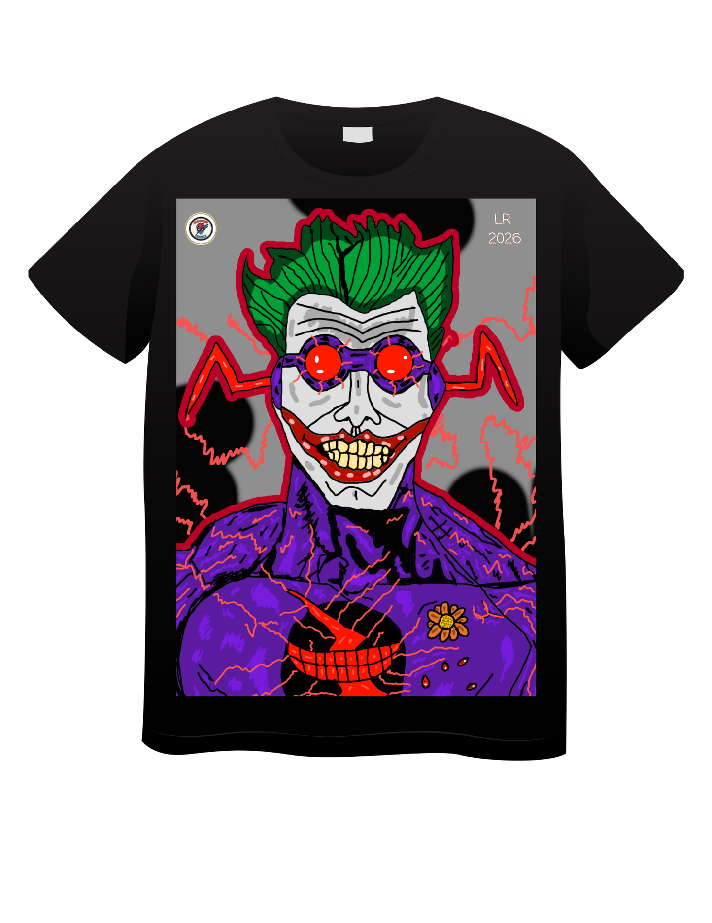 Speed Clown 2.0 (Reverse Flash + Joker) T shirts
