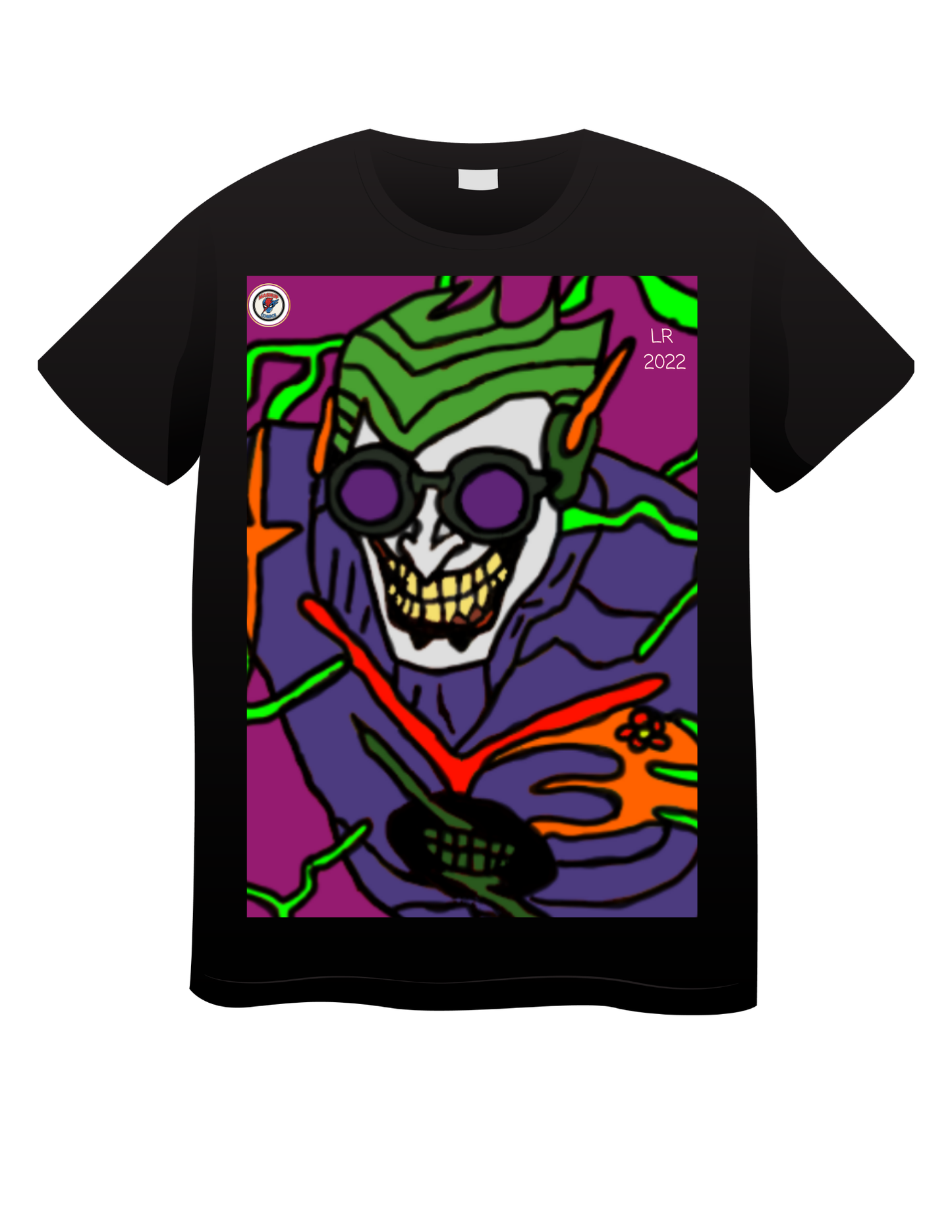Speed Clown 1.0 (Joker + Reverse Flash) T shirts