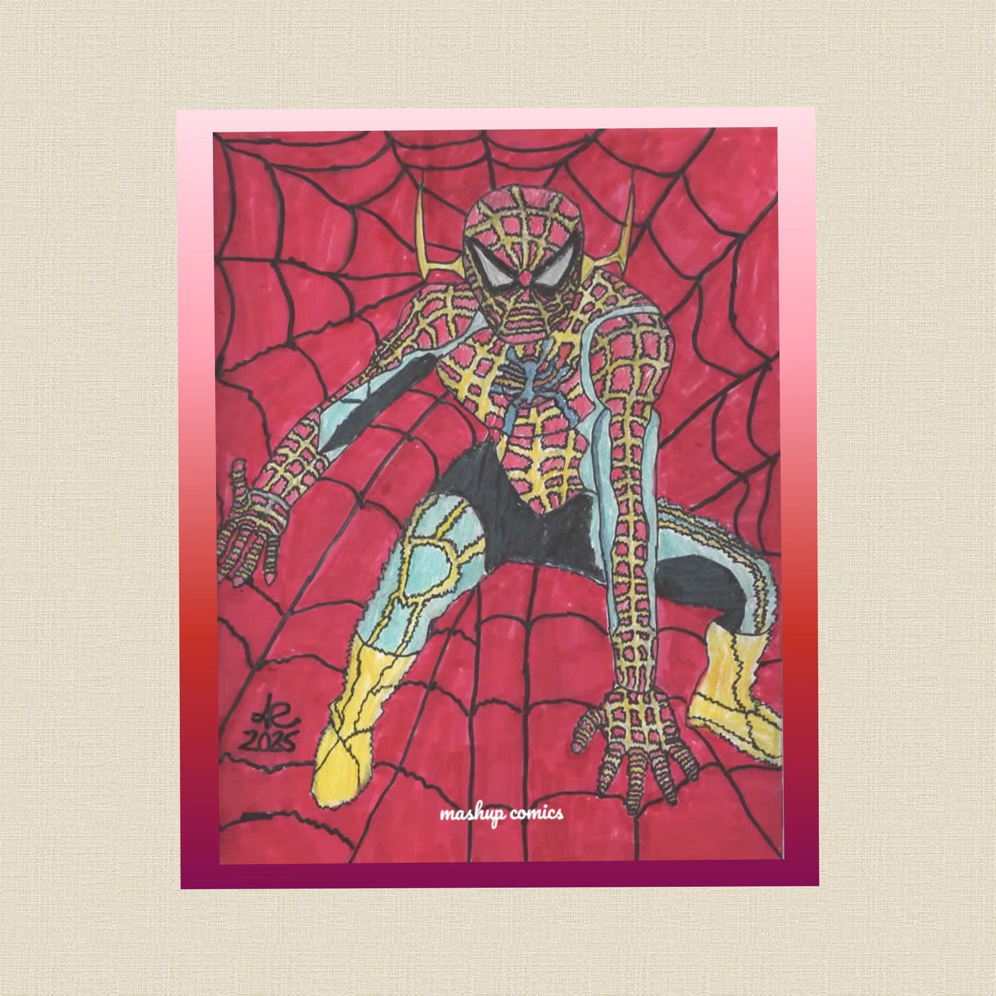 Spider Streak (Spider-Man Peter Parker + The Flash Barry Allen)