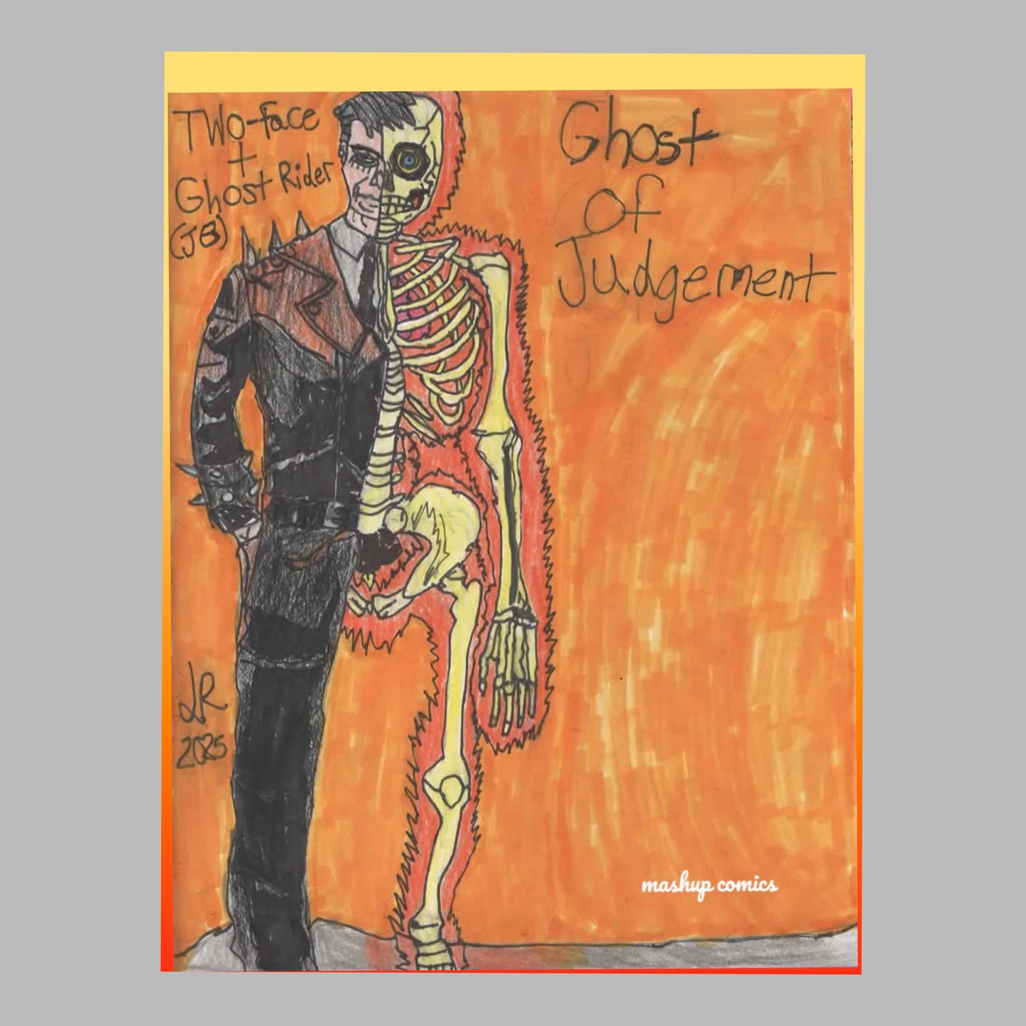 Ghost of Judgement (Ghost Rider + Two-Face)