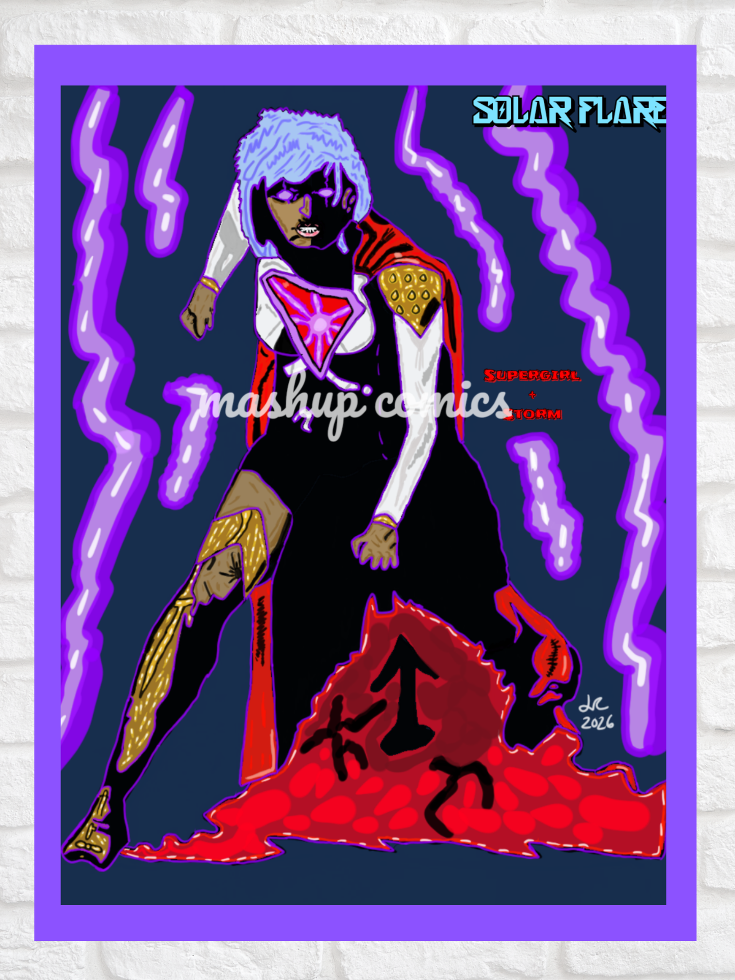 Solar Flare (Supergirl + Storm)
