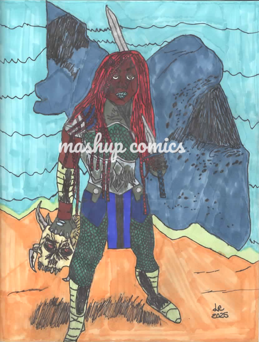 Aquamarine (Mera + Valkyrie)