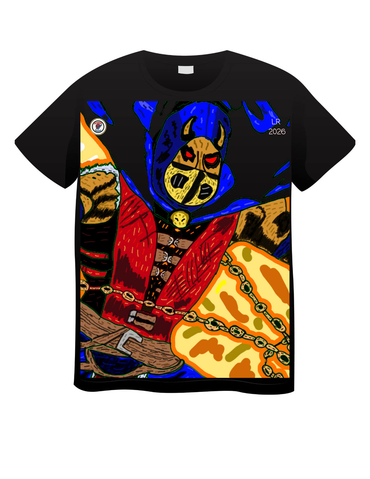 Etrigan The Demon + Scorpion (Mortal Kombat) Masked Version T shirts