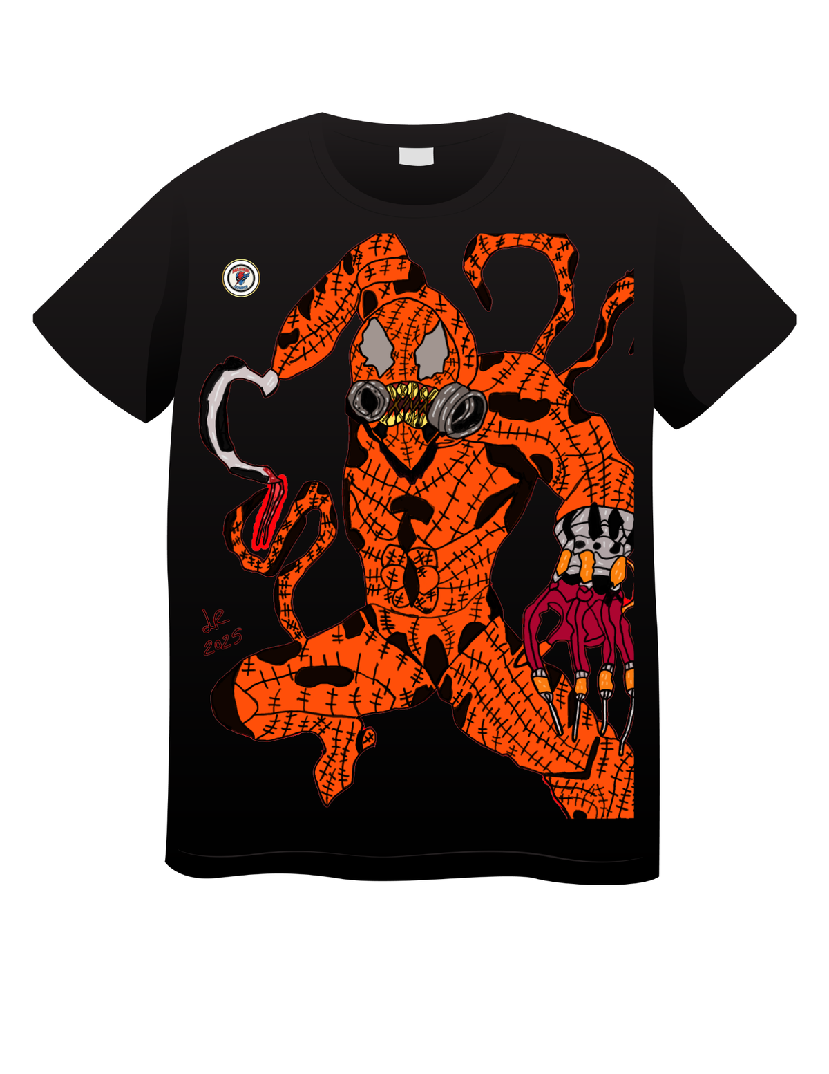 Corvid Vein 2.0 (Carnage + Scarecrow) T shirts