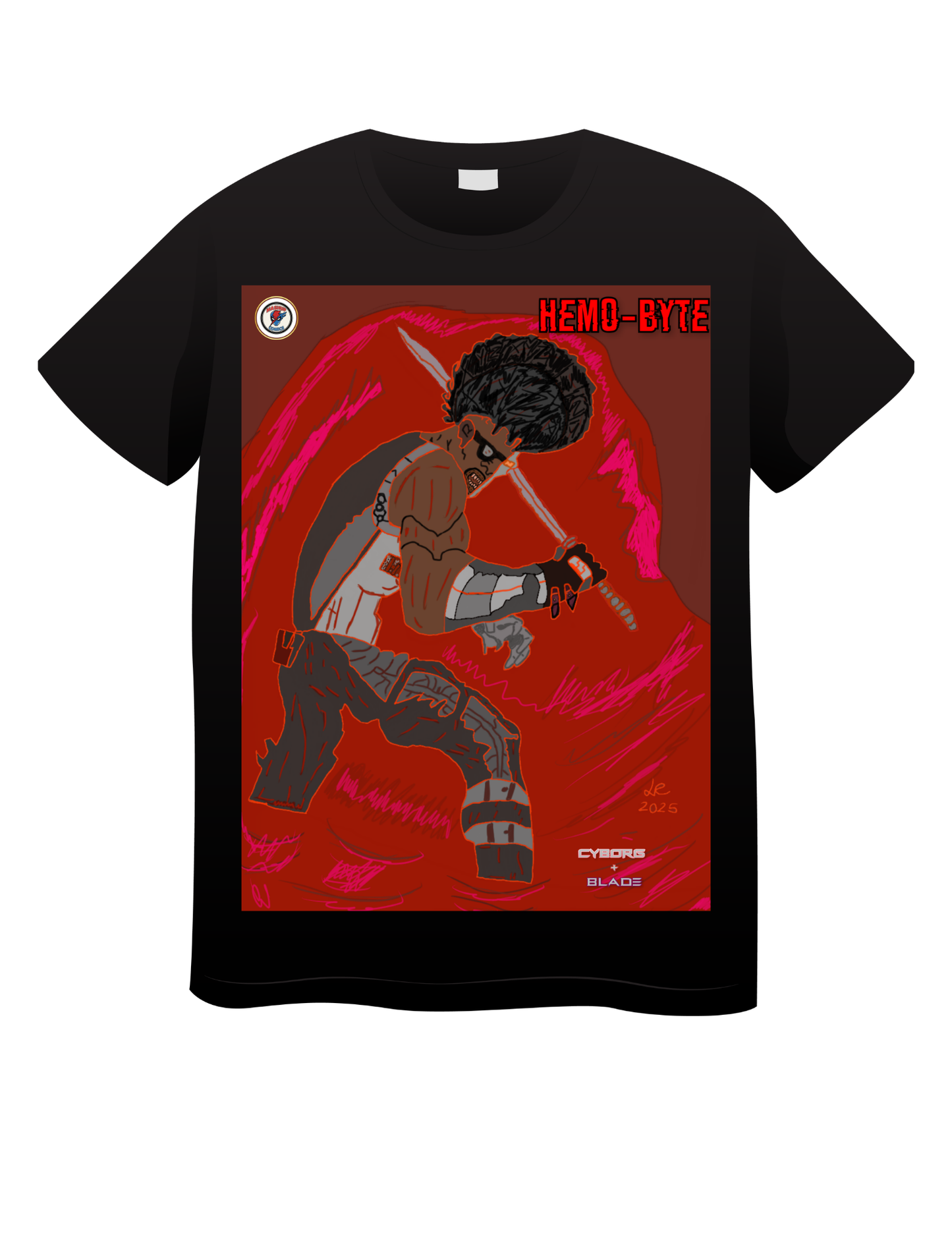 Hemo-Byte (Cyborg + Blade) 2.0 T shirts