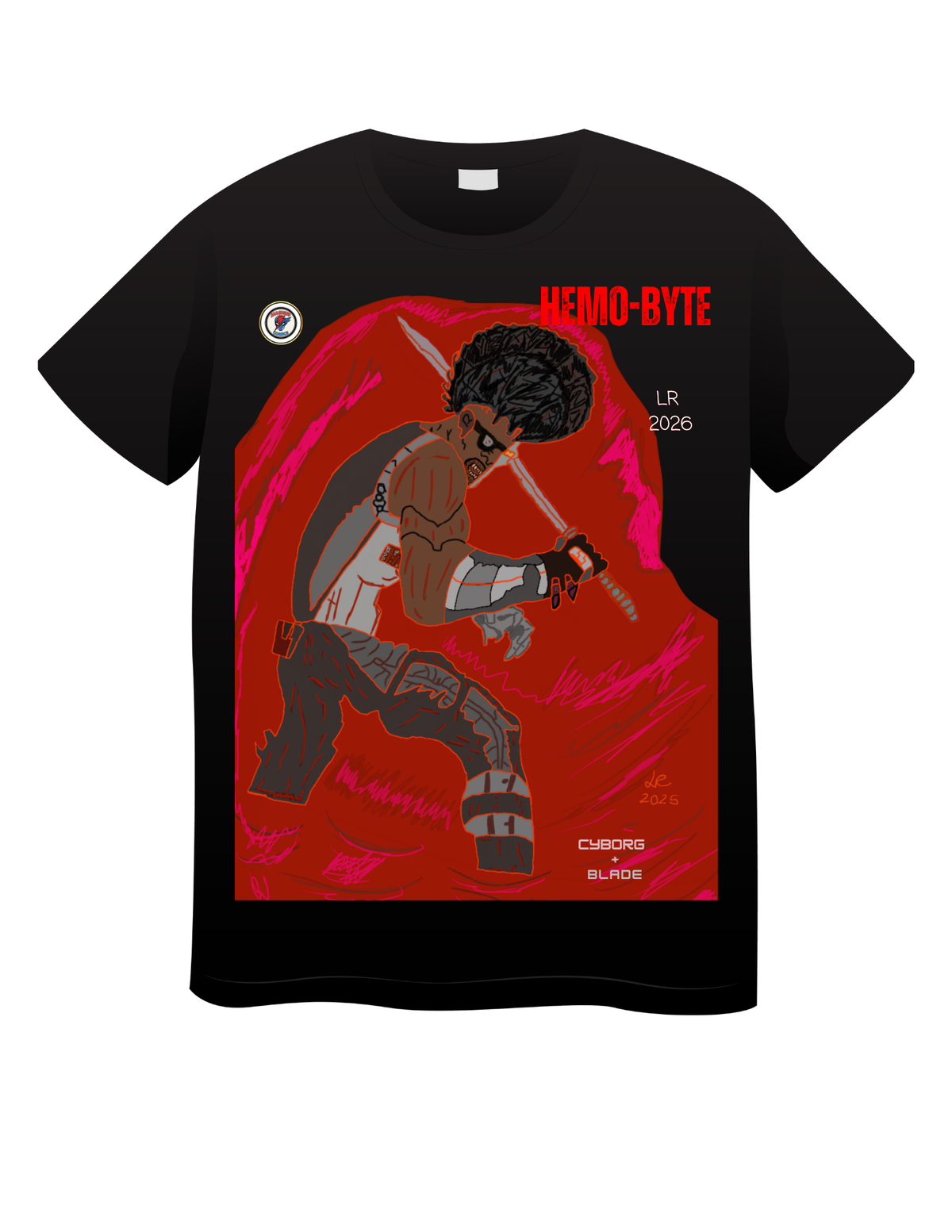 Hemo-Byte (Cyborg + Blade) 2.0 T shirts