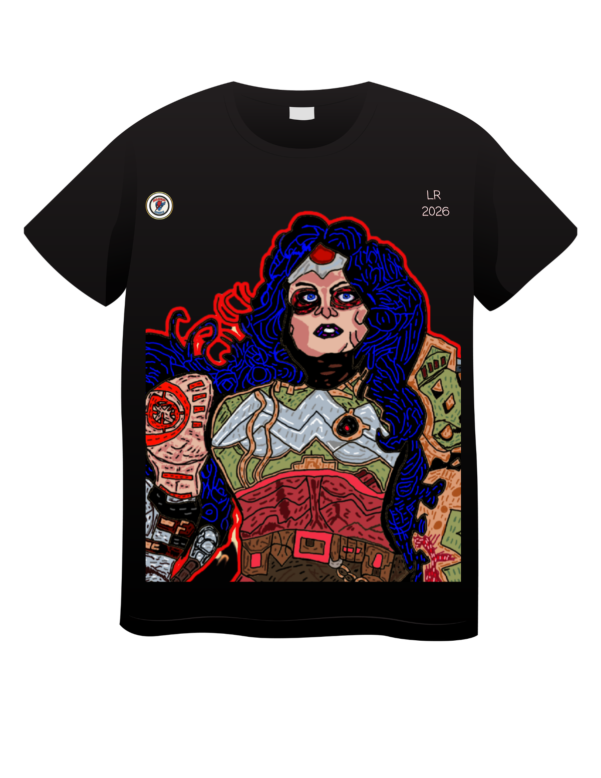 Absolute Wonder Woman + Doom Slayer (Doom) T shirts