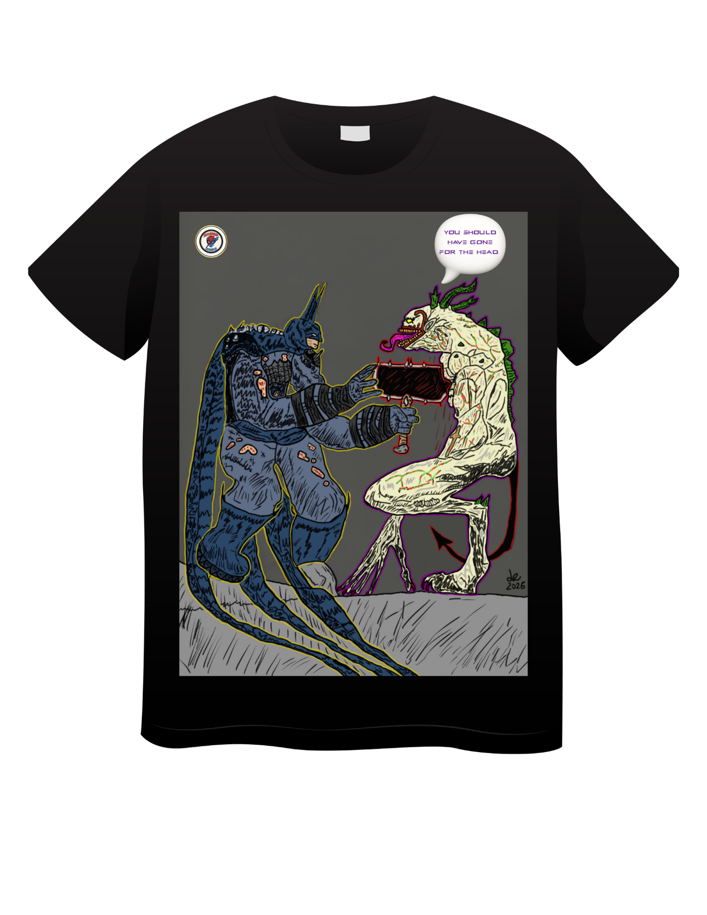 You Should Have Gone For The Head (Absolute Batman VS Absolute Joker Part 2) T shirts