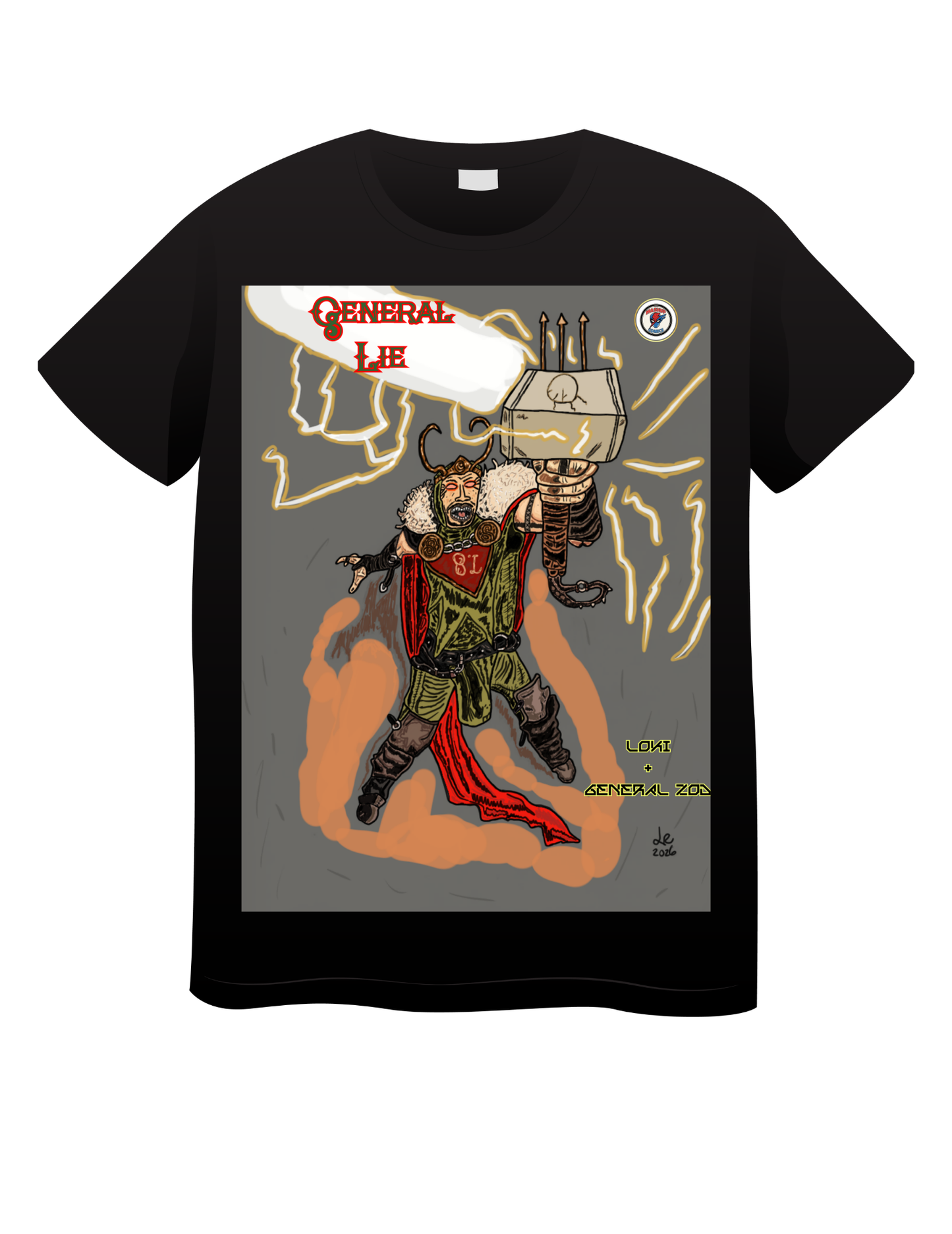 General Lie (Loki + General Zod) T shirts