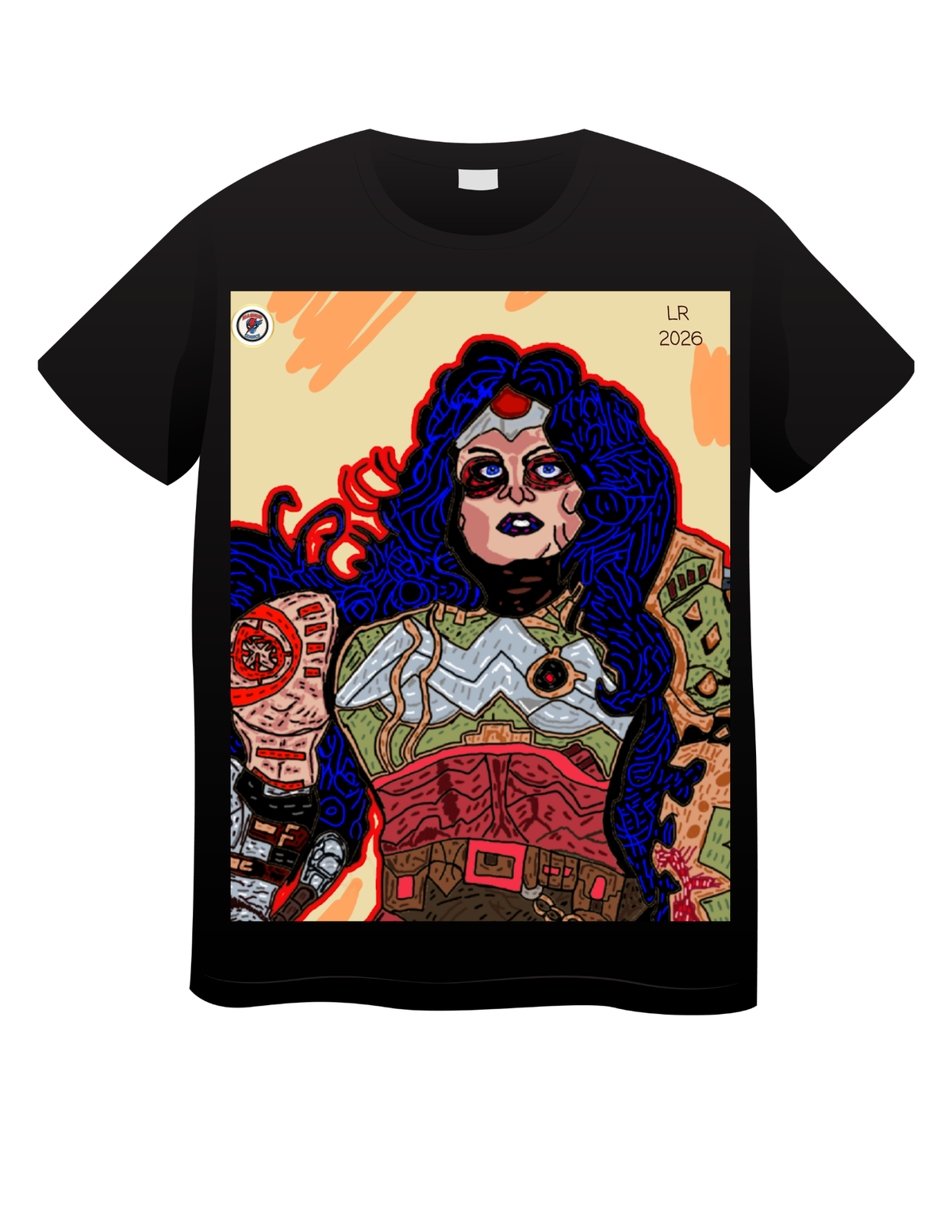 Absolute Wonder Woman + Doom Slayer (Doom) T shirts