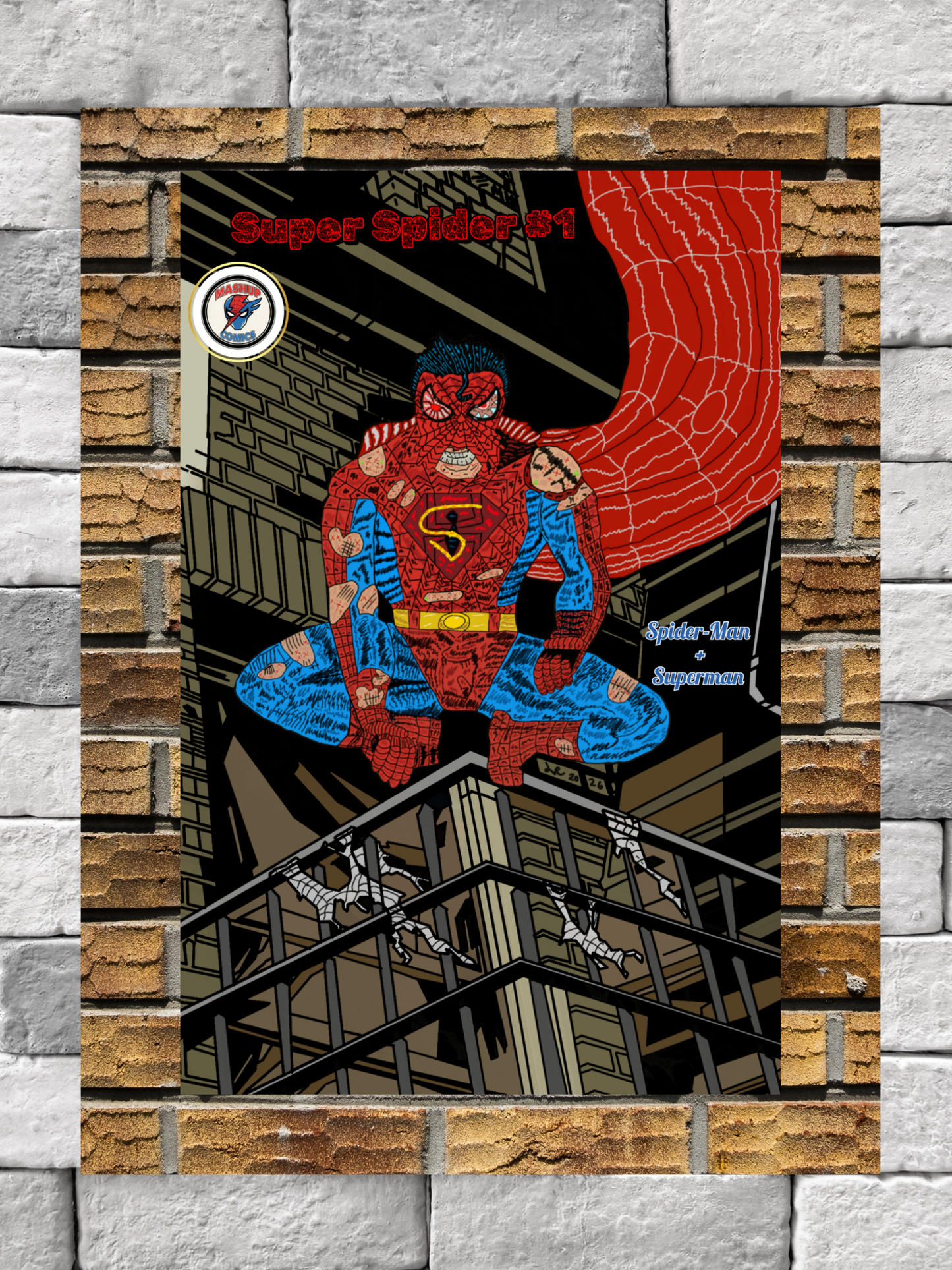 Super Spider ( Superman + Spider-Man)