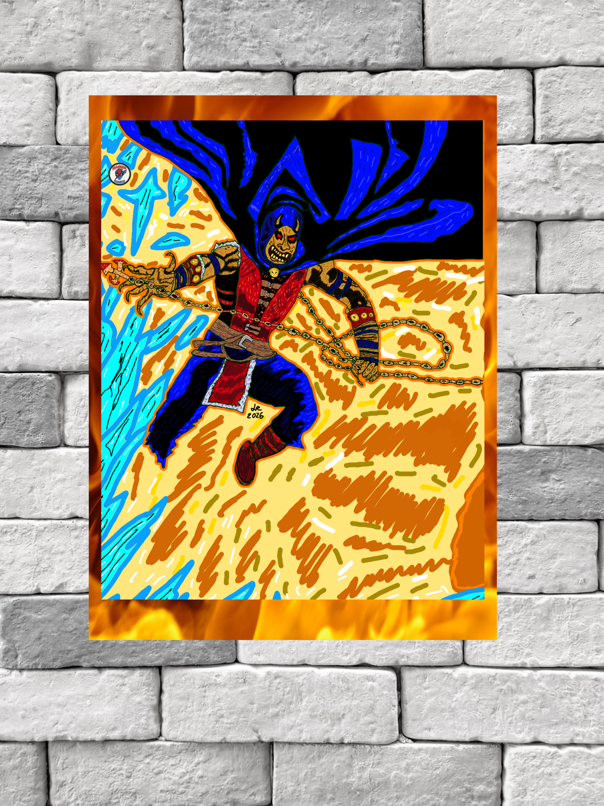 Etrigan The Demon + Scorpion (Mortal Kombat) No Mask Version