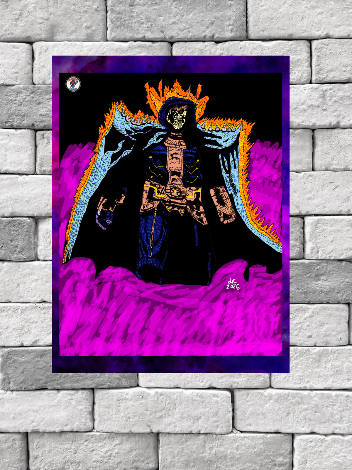 Ghost Rider + Thanos