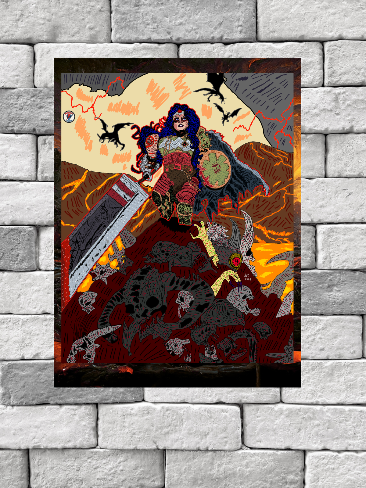 Absolute Wonder Woman + Doom Slayer (Doom)
