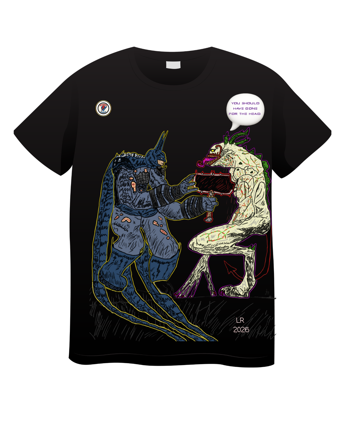 You Should Have Gone For The Head (Absolute Batman VS Absolute Joker Part 2) T shirts