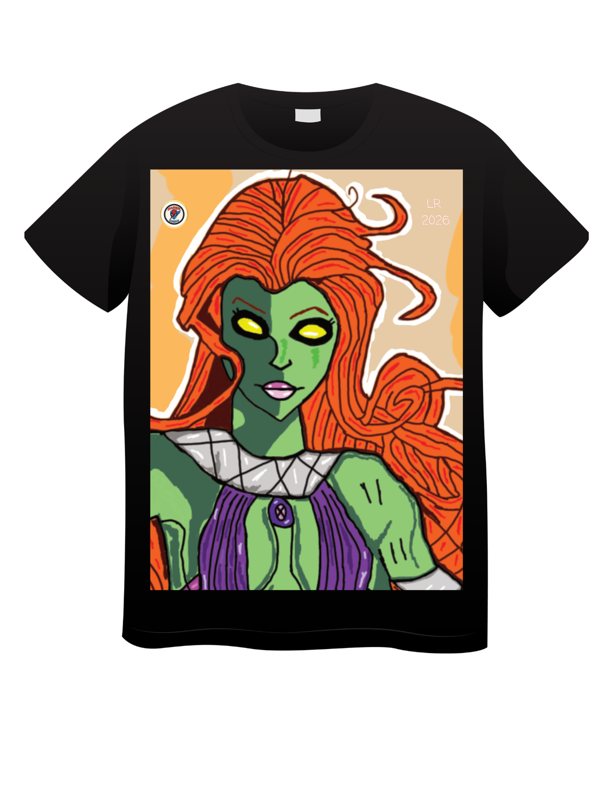 Heaven Fury 2.0 (Starfire + Gamora) T shirts