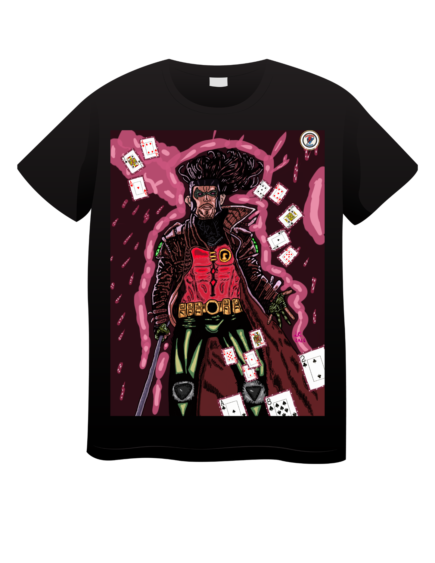 Rook (Tim Drake Robin + Gambit) T shirts