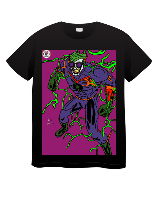 Speed Clown 1.0 (Joker + Reverse Flash) T shirts