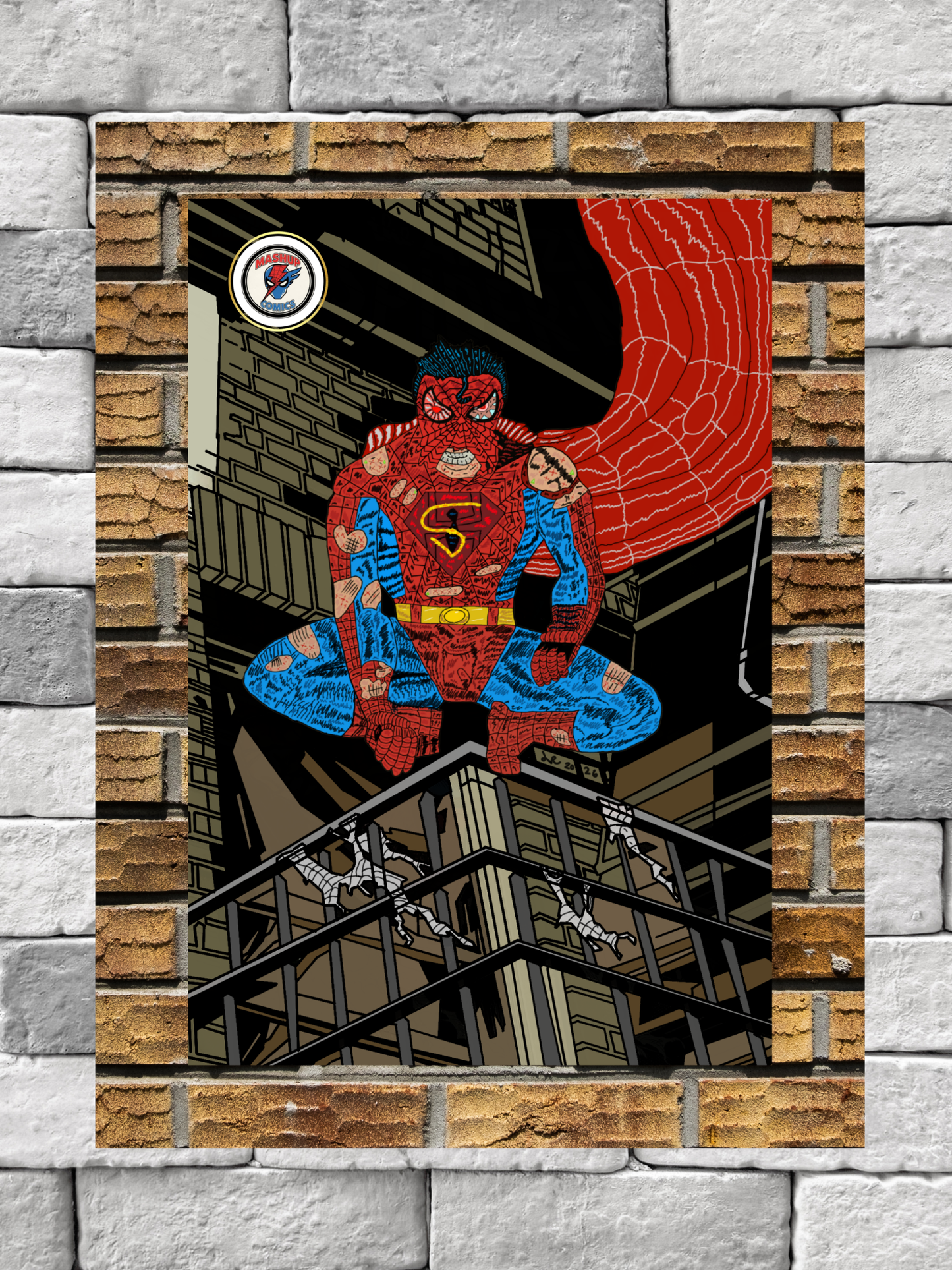 Super Spider ( Superman + Spider-Man)