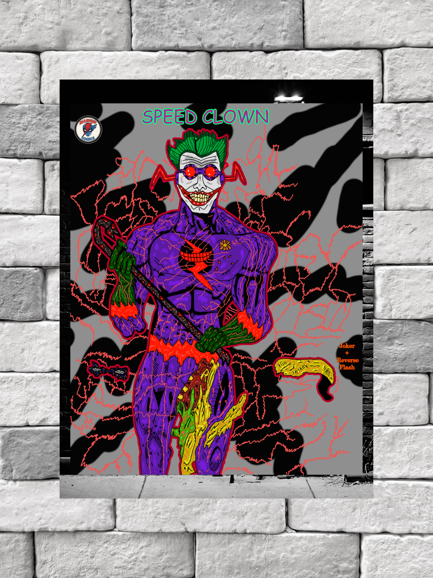 Speed Clown 2.0 (Reverse Flash + Joker)
