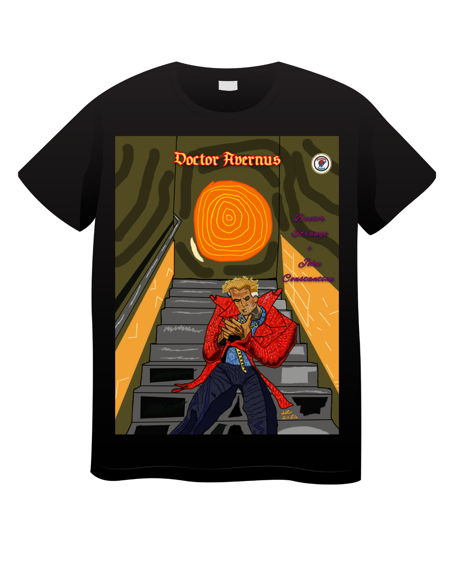 Doctor Avernus (Doctor Strange + John Constantine) 2.0 T shirts