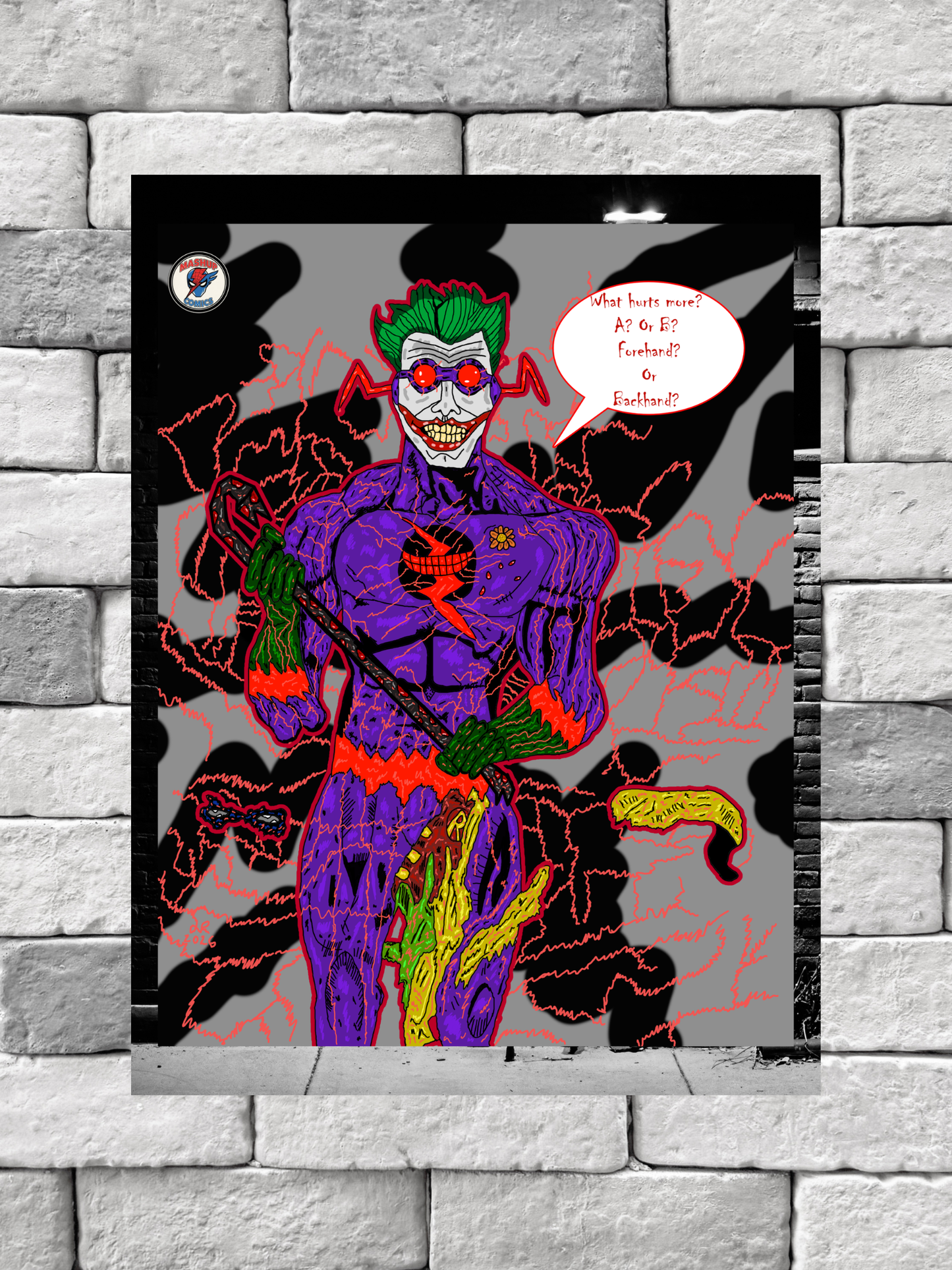 Speed Clown 2.0 Quote Version (Reverse Flash + Joker)