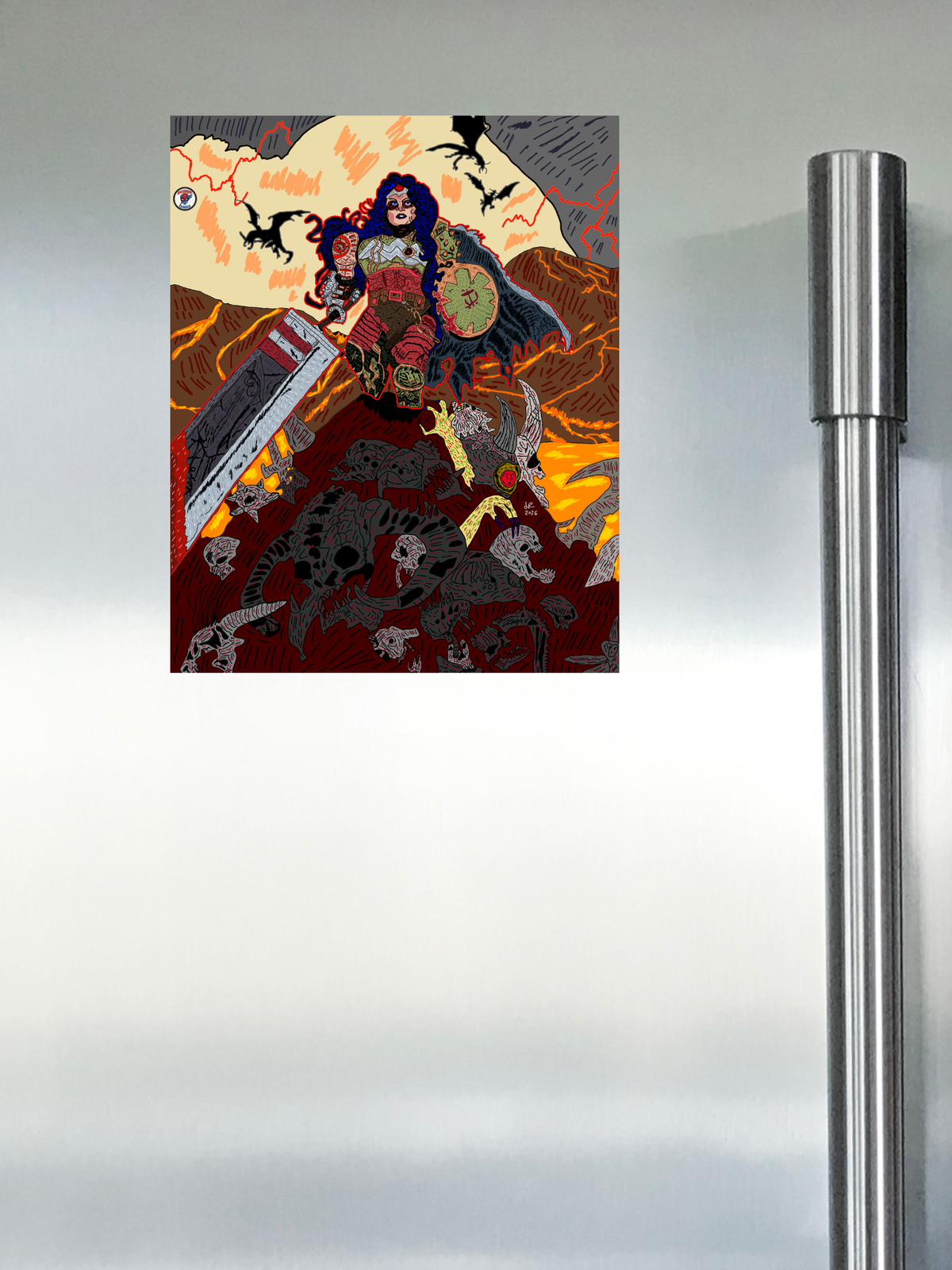 Absolute Wonder Woman + Doom Slayer (Doom)