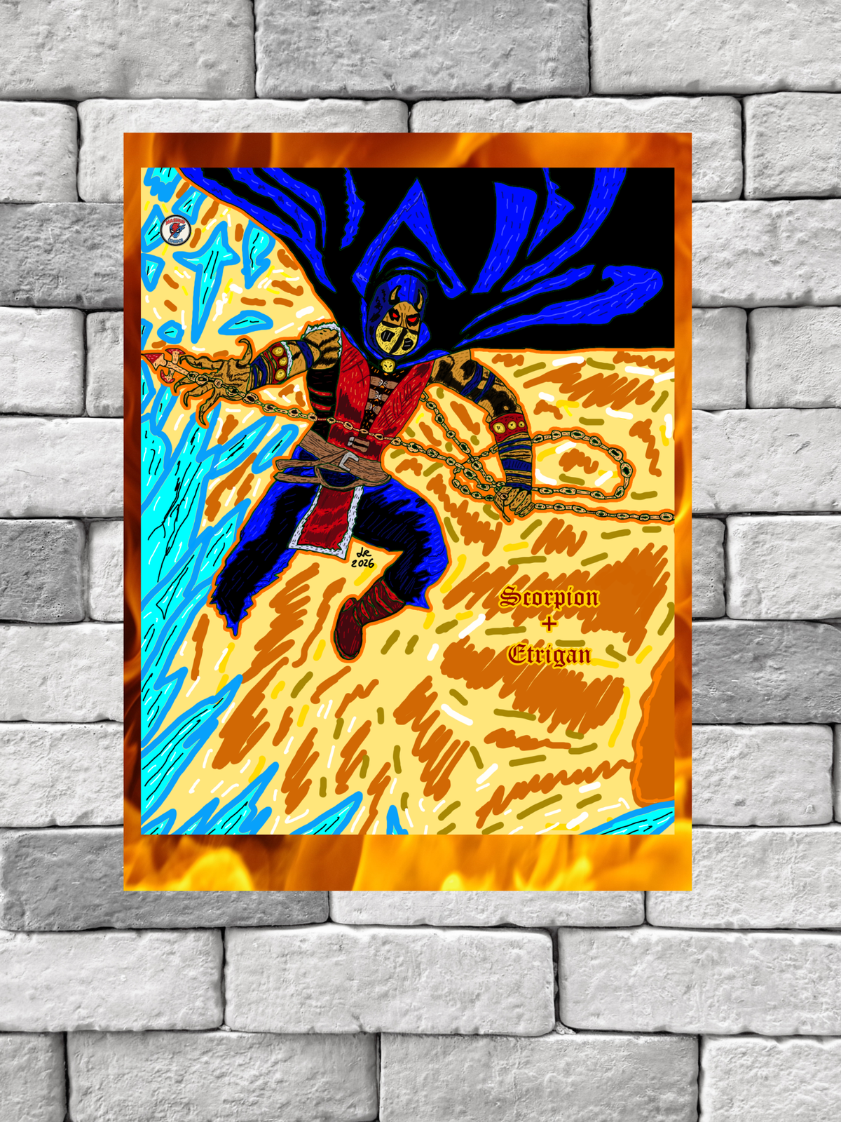 Etrigan The Demon + Scorpion (Mortal Kombat) Masked Version