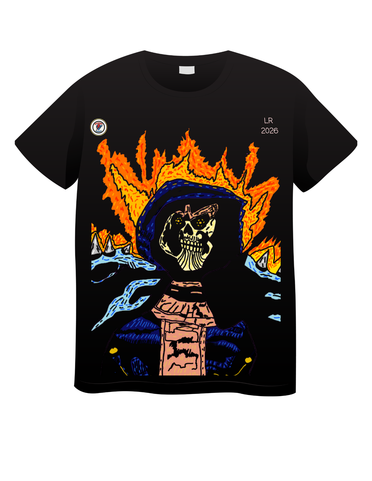 Ghost Rider + Thanos T shirts
