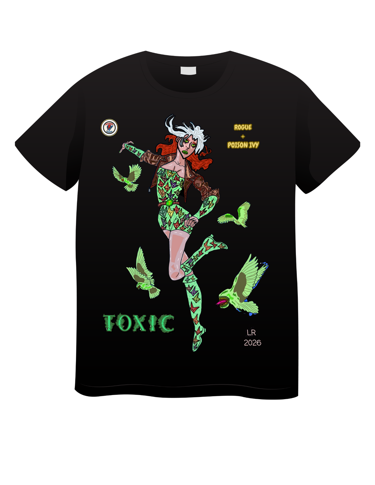 Toxic 2.0 (Rogue + Poison Ivy) T shirts