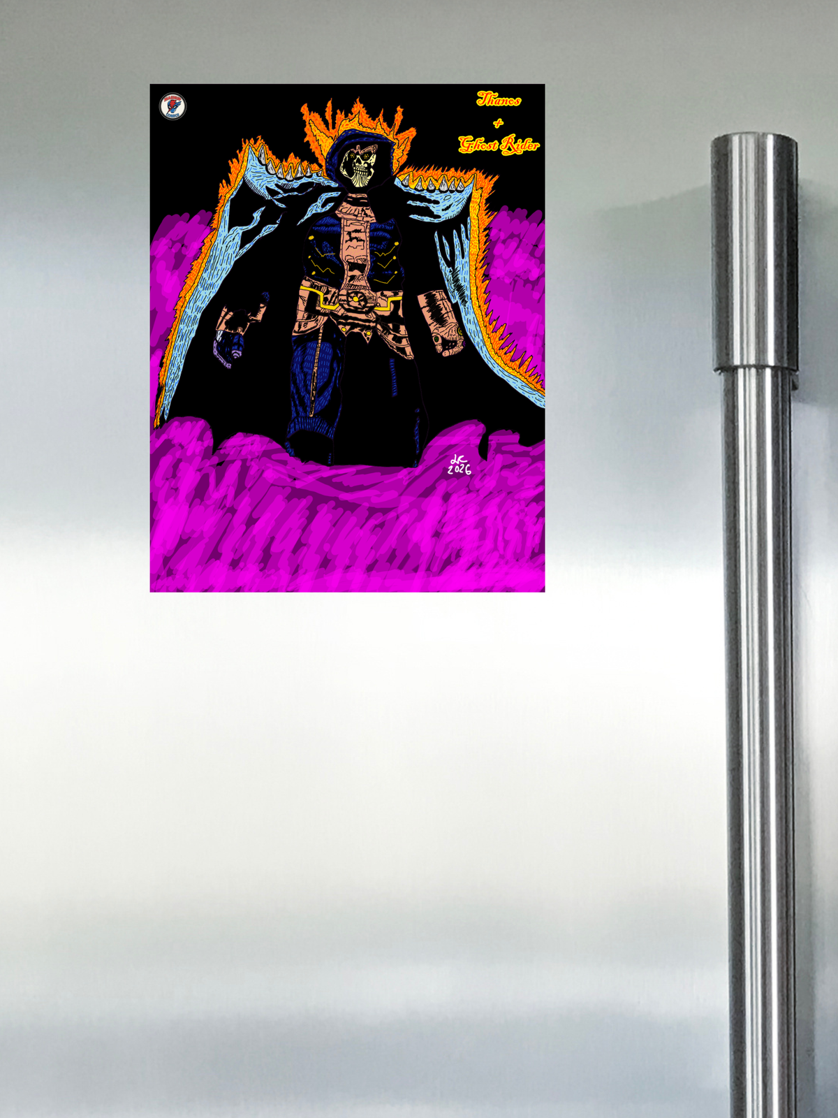 Ghost Rider + Thanos