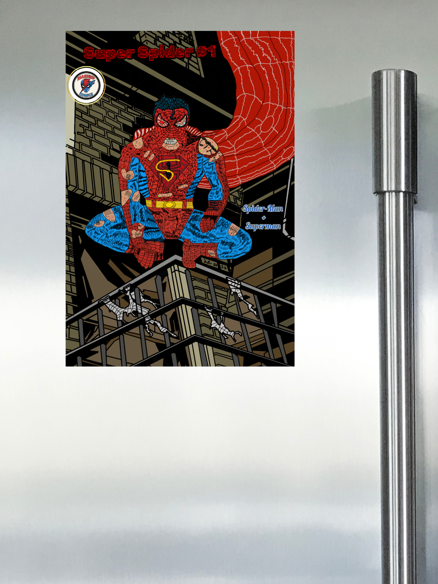 Super Spider ( Superman + Spider-Man)
