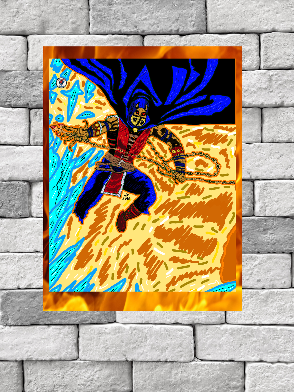Etrigan The Demon + Scorpion (Mortal Kombat) Masked Version
