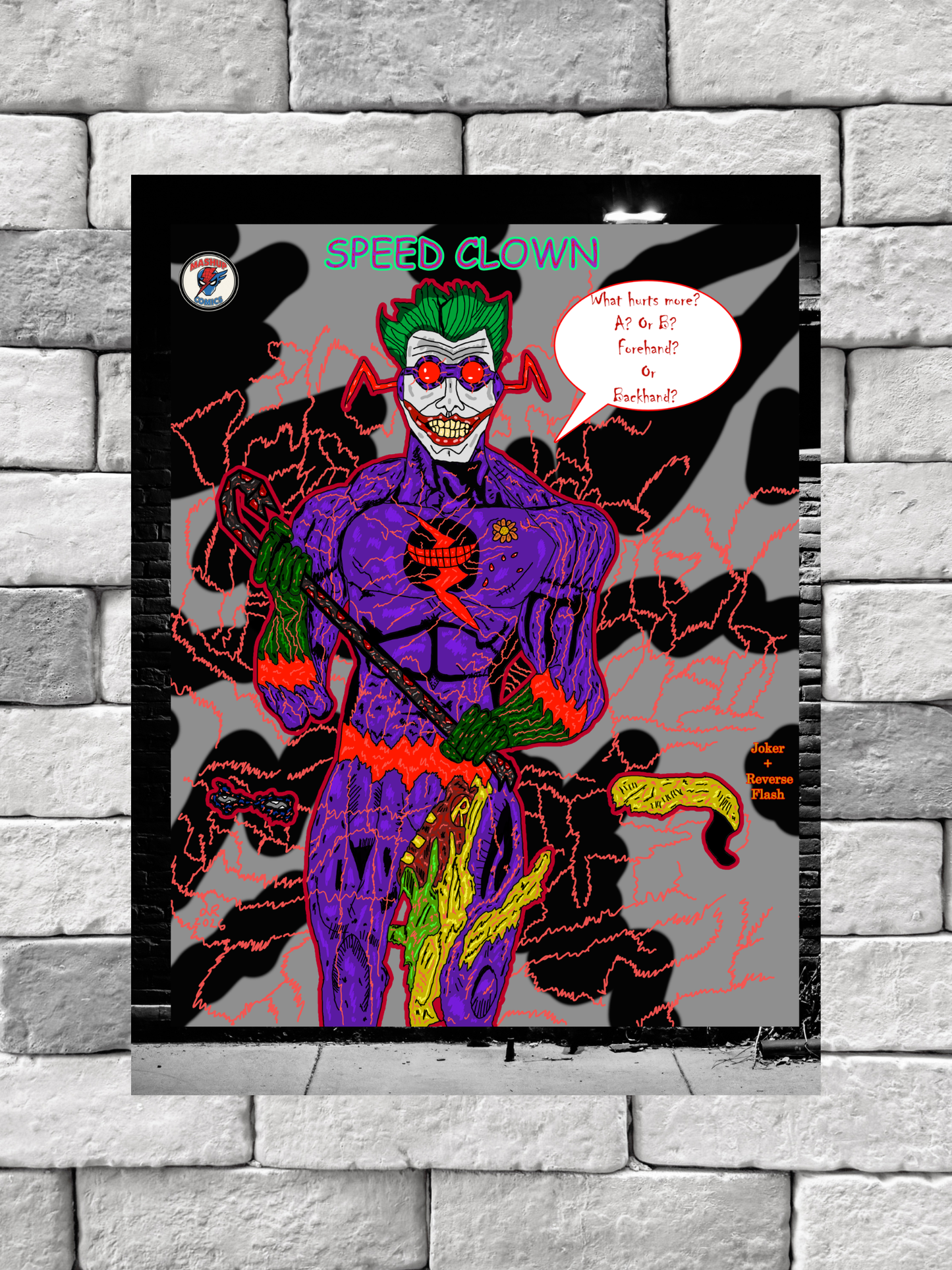 Speed Clown 2.0 Quote Version (Reverse Flash + Joker)