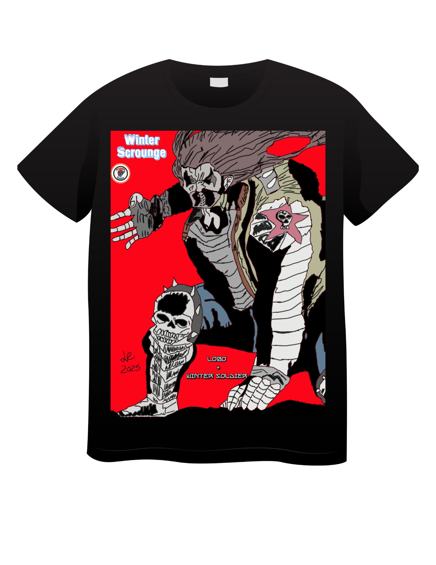Winter Scourge (Lobo + Winter Soldier) 2.0 T shirts