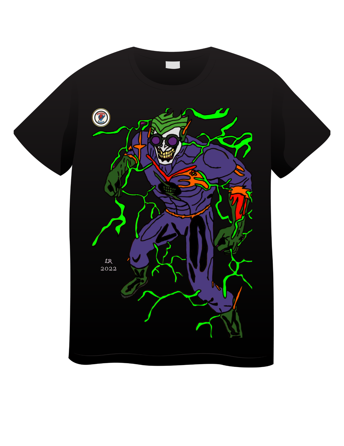 Speed Clown 1.0 (Joker + Reverse Flash) T shirts