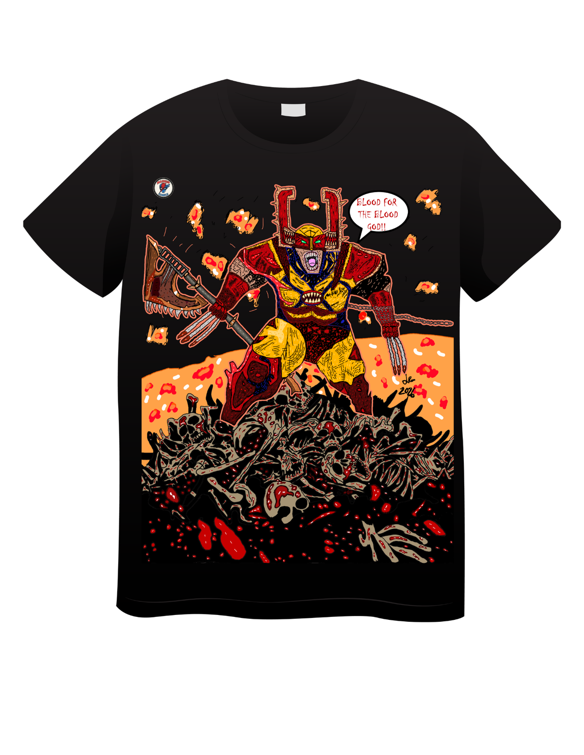Wolverine  + Kharn The Betrayer Quote Version T Shirts