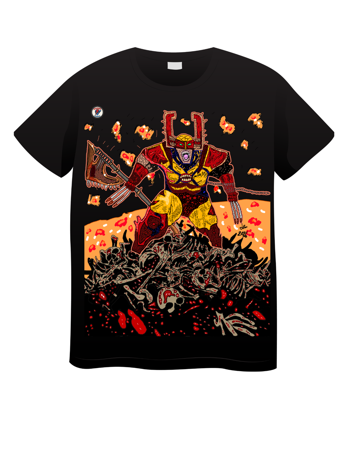 Wolverine  + Kharn The Betrayer T shirts