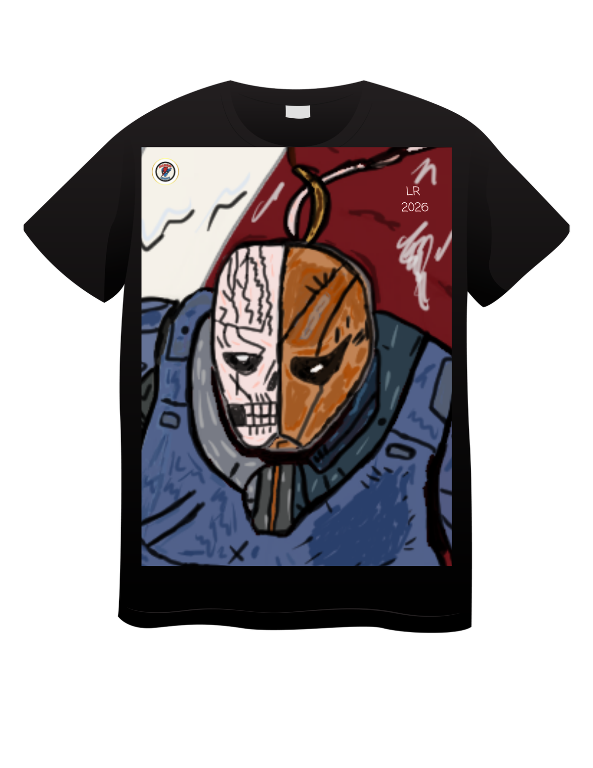 Death Master (Deathstroke + Taskmaster) T shirts