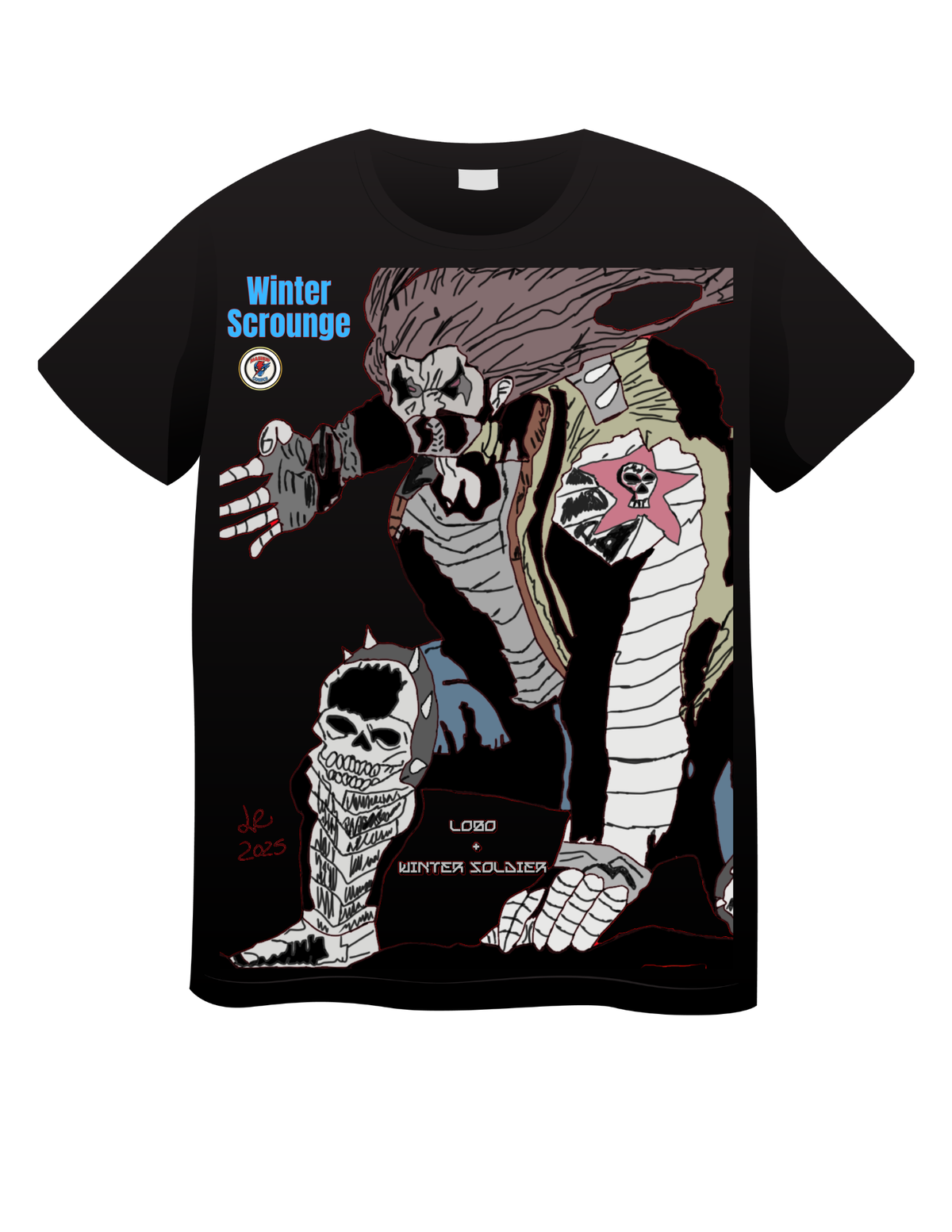 Winter Scourge (Lobo + Winter Soldier) 2.0 T shirts