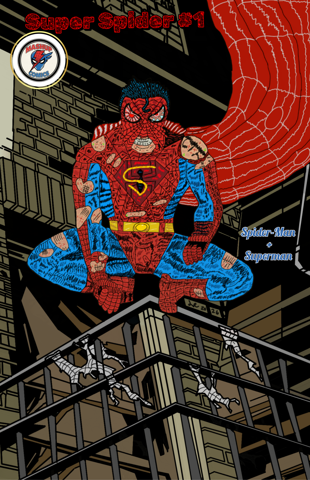 Super Spider ( Superman + Spider-Man)