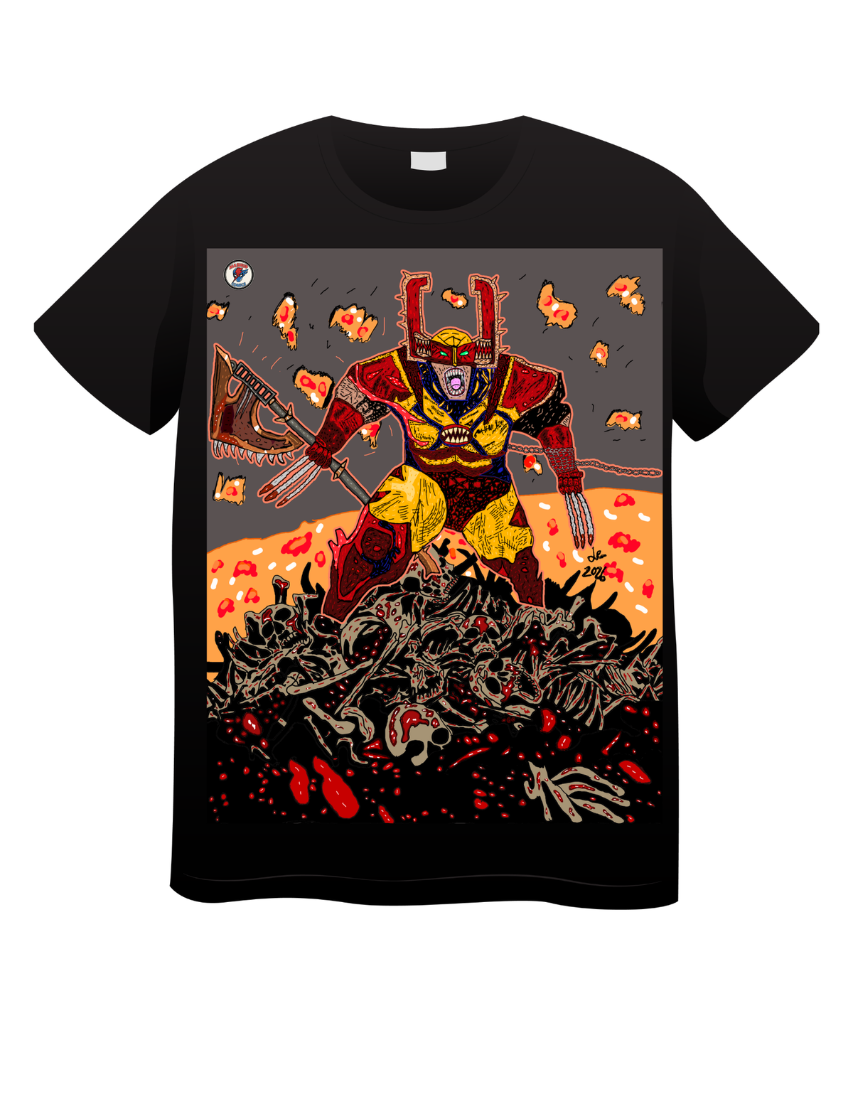 Wolverine  + Kharn The Betrayer T shirts