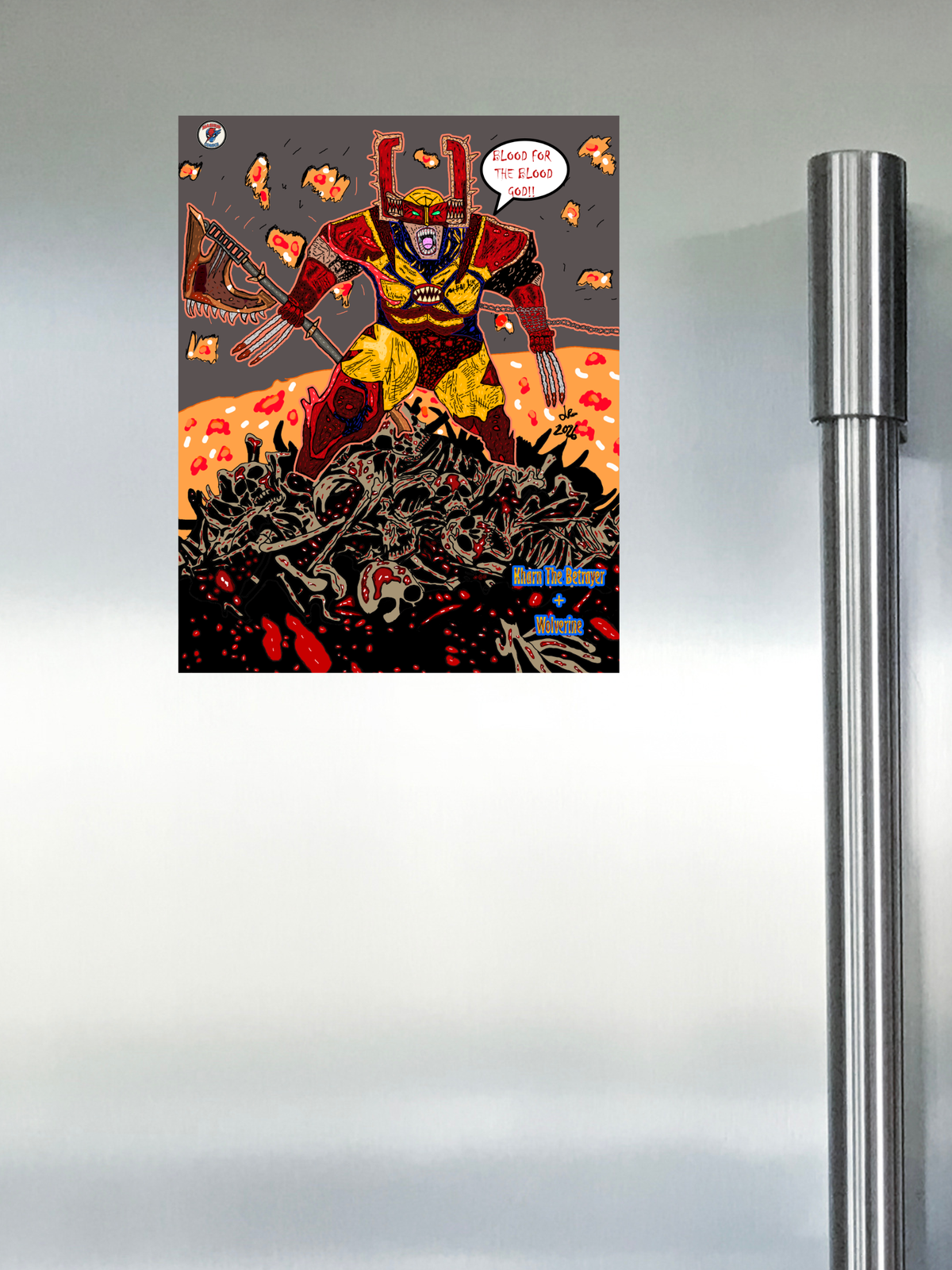 Wolverine  + Kharn The Betrayer Quote Version