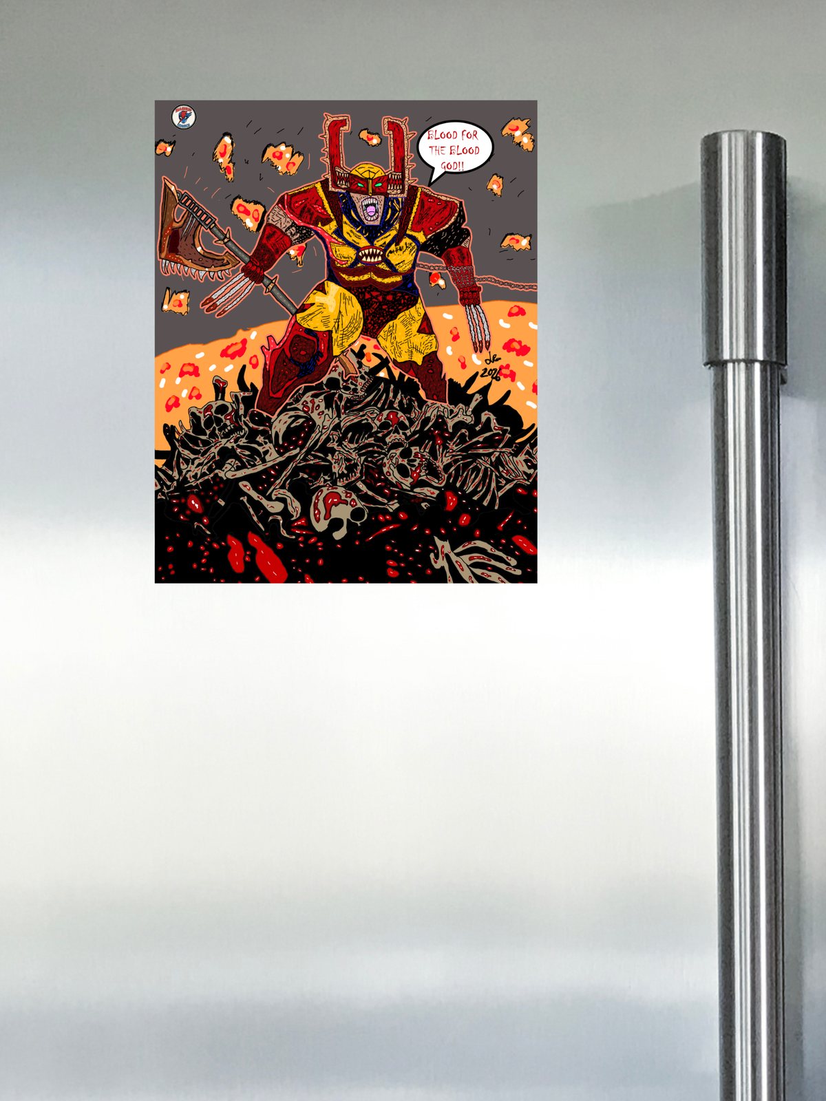 Wolverine  + Kharn The Betrayer Quote Version