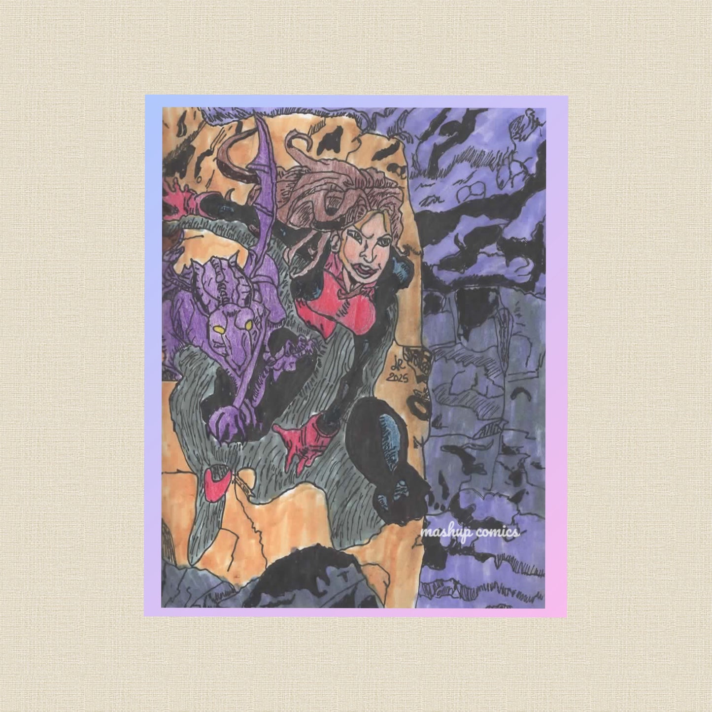 Antumbra (Shadow Cat Kitty Pryde + Elasti-Woman Rita Farr)