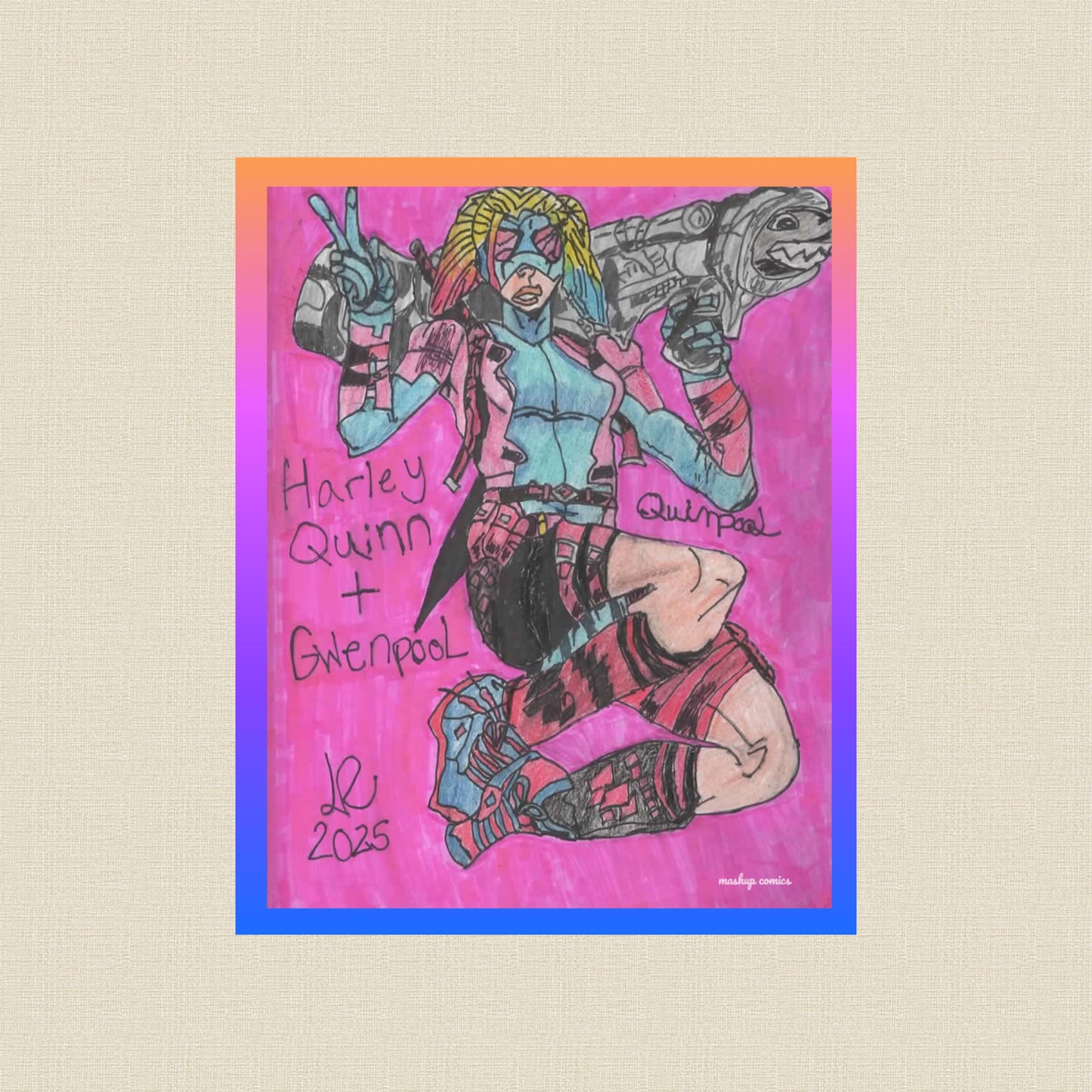 Quinnpool (Harley Quinn + Gwenpool)