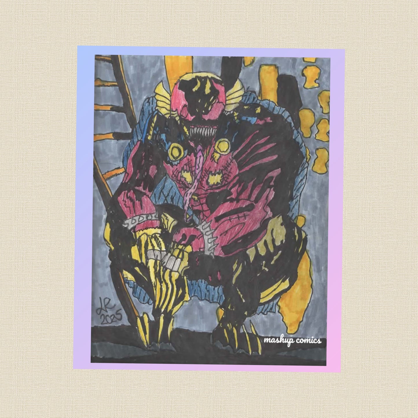 Juiblex (Venom + Etrigan The Demon)