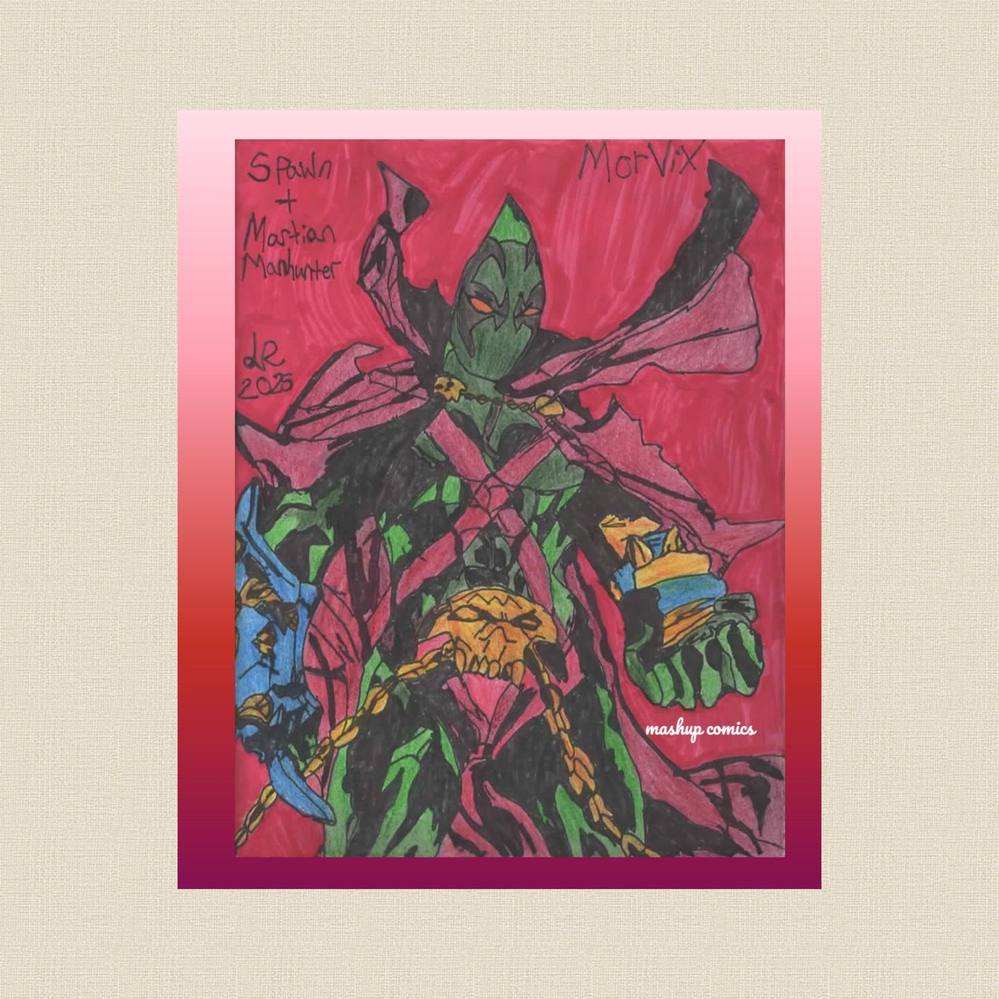 Morvix (Martian Manhunter + Spawn)
