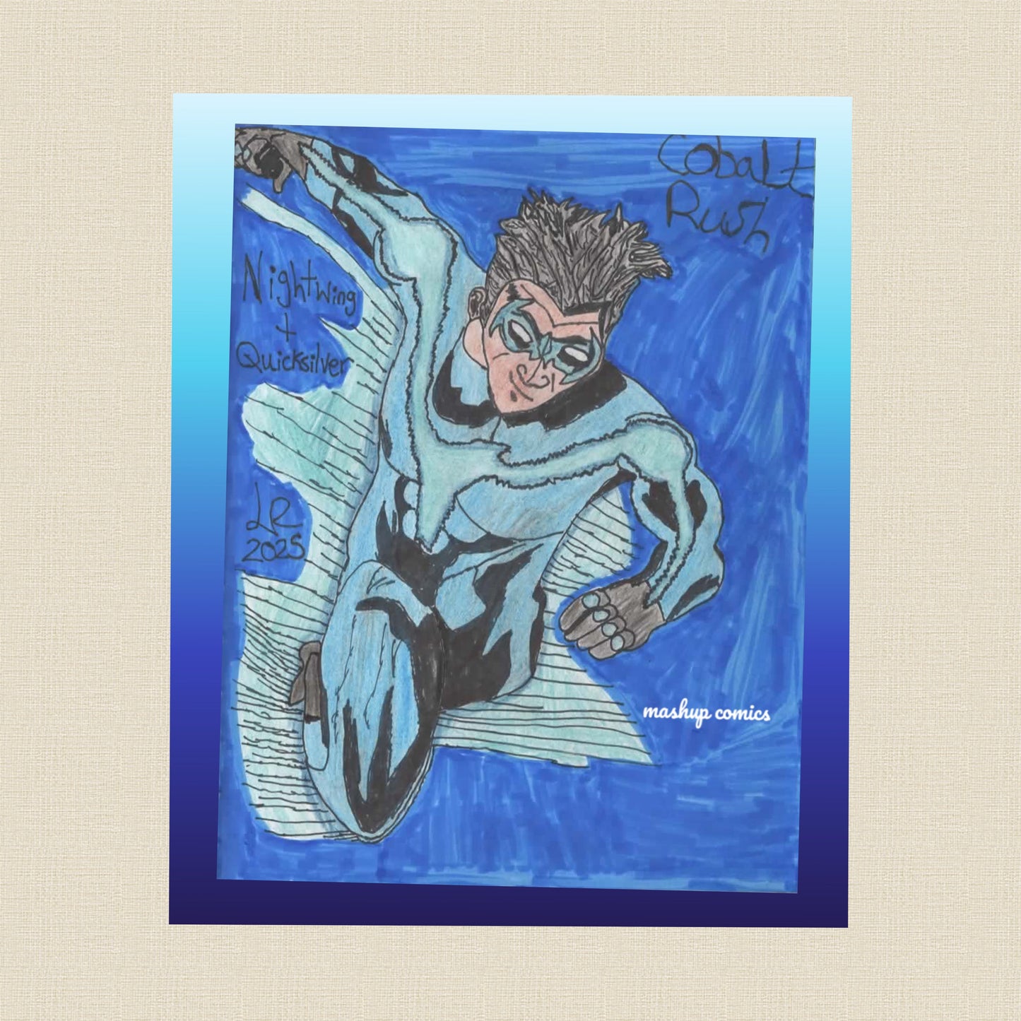 Cobalt Rush (Nightwing + Quicksilver)