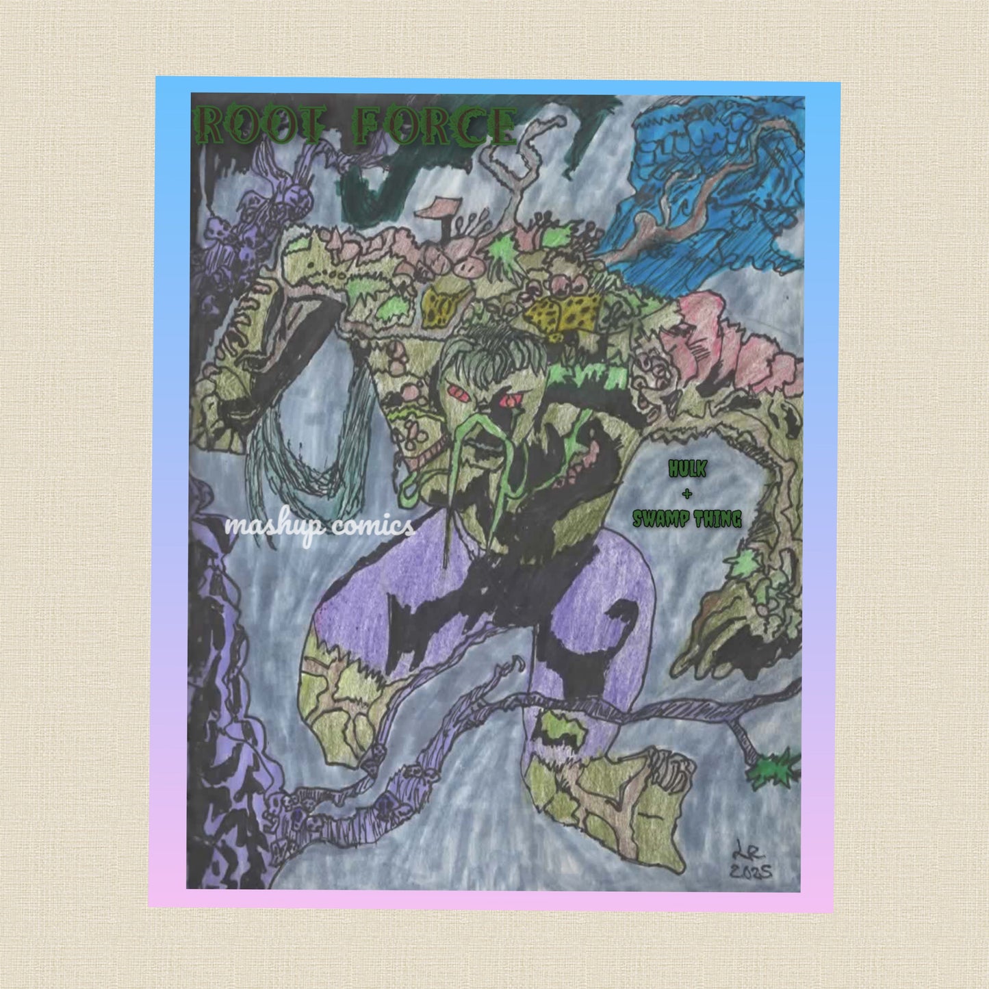 Root Force (Hulk + Swamp Thing)